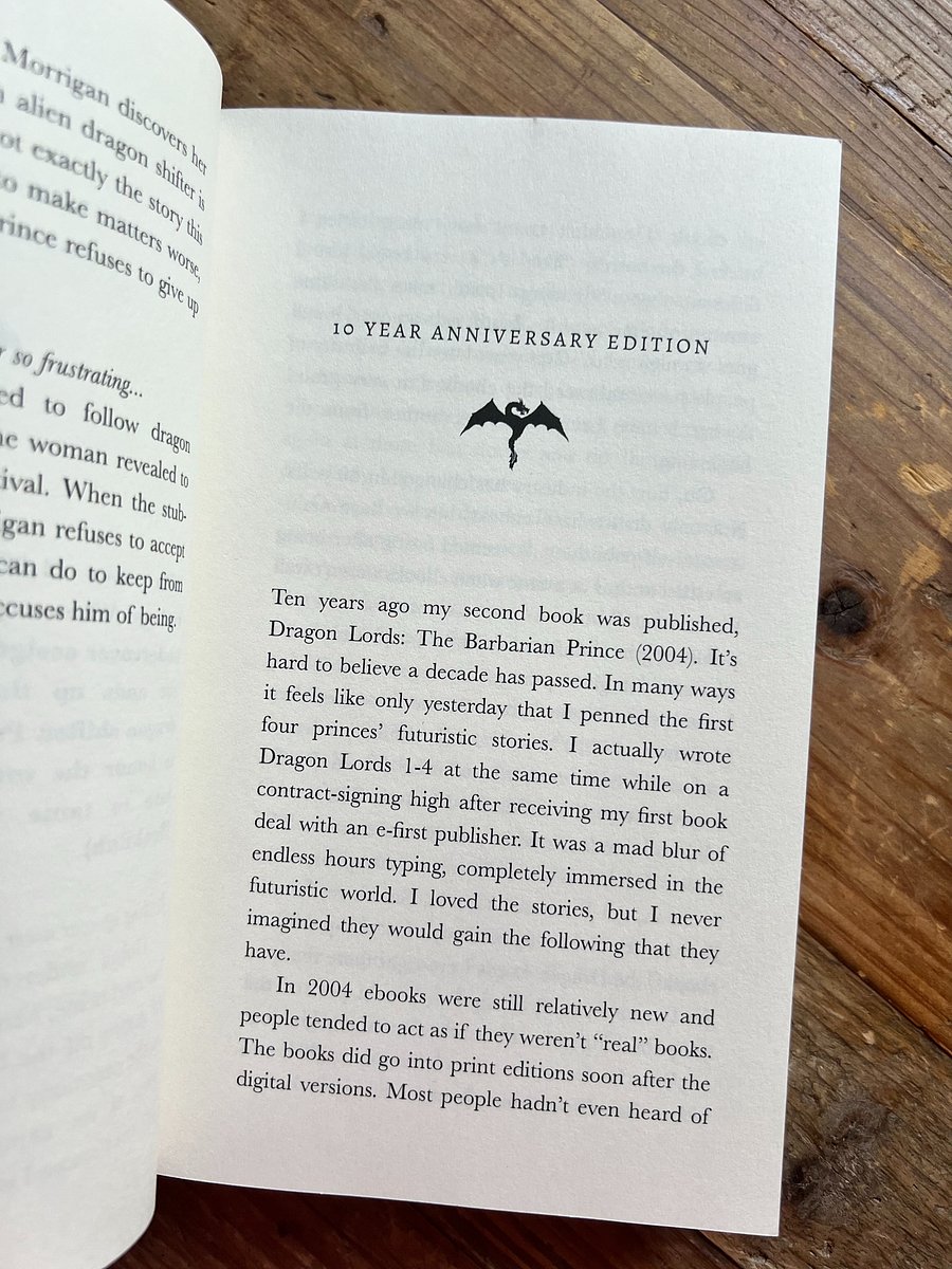 SIGNED: Barbarian Prince (Dragon Lords #1) Paperback product image (3)