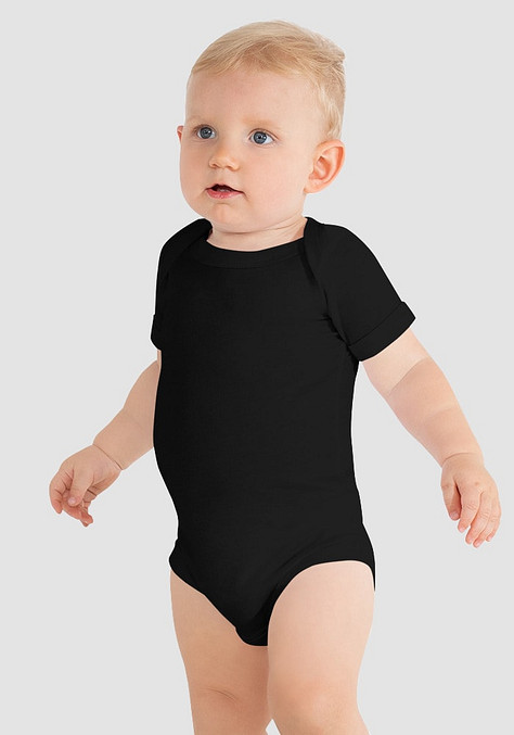 Photo showing Bella+Canvas Baby Short Sleeve One Piece 