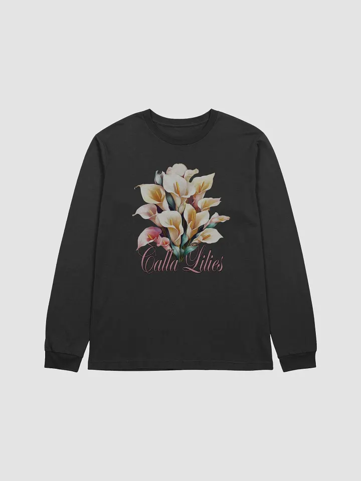 Floral Graphic | Long Sleeve T Shirt | Calla Lilies product image (1)