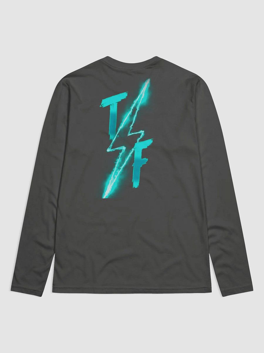 Electric Blue Lightning Bolt Long Sleeve product image (2)