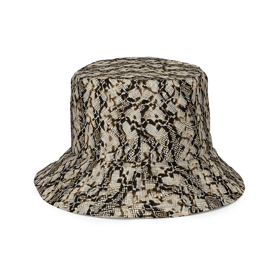 Beige Snake Pattern Hat product image (4)