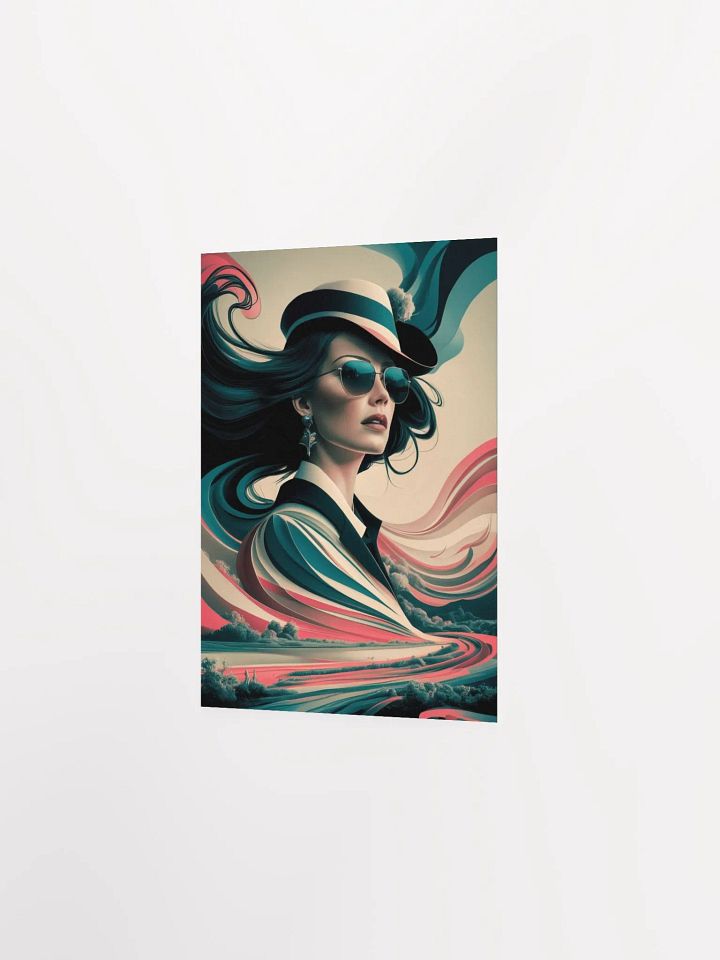 Abstract illustration of a Woman Poster - 24 product image (7)
