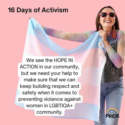 16 Days of Activism is now underway and it's heartening to see people showing up and committing to ending Violence Against Wo...