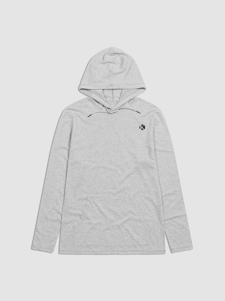 District Lightweight Hoodie (Heather Grey) product image (1)