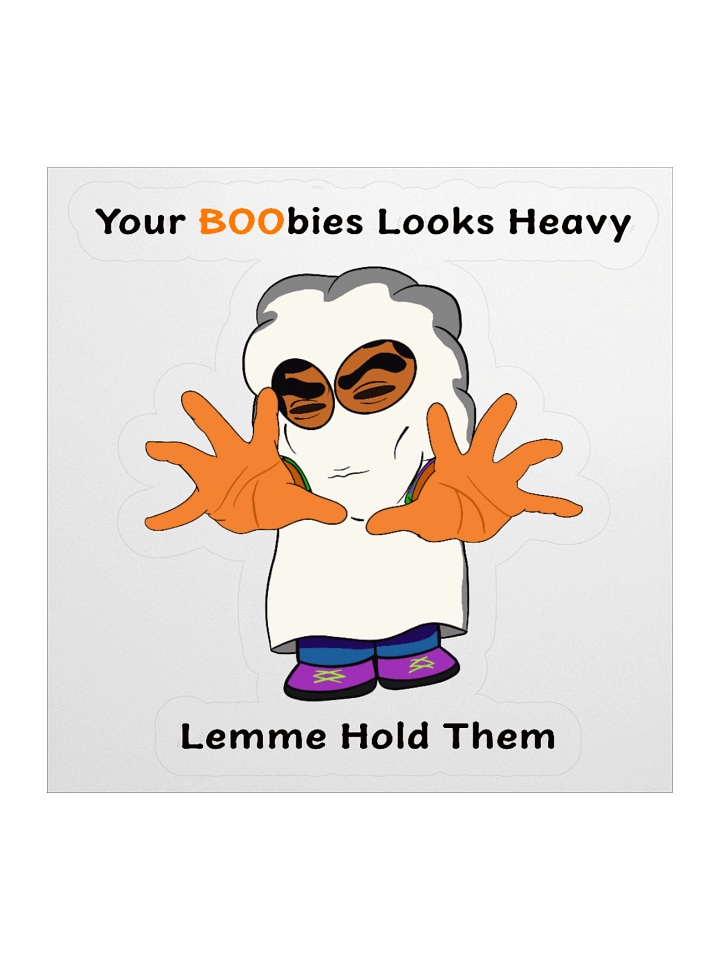 YBLHLHM Spooky Kiss Cut Stickers product image (1)
