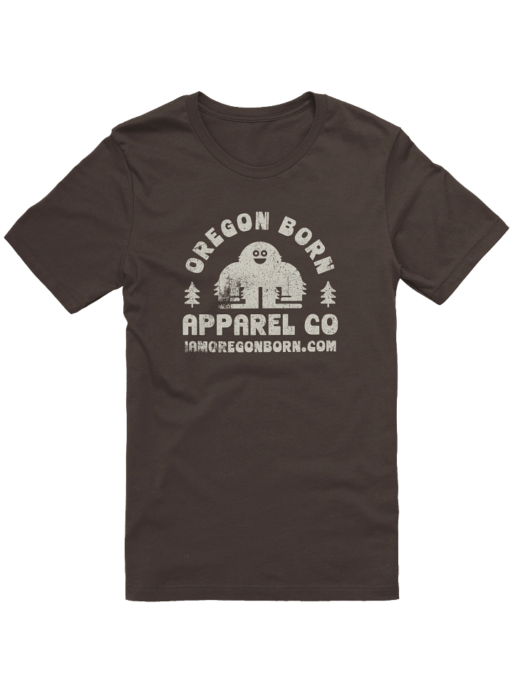 Oregon Born Apparel Co with Bigfoot T-Shirt product image (1)