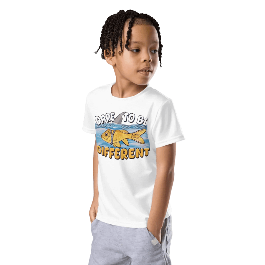 "Dare to be Different" Kids Shirt product image (8)
