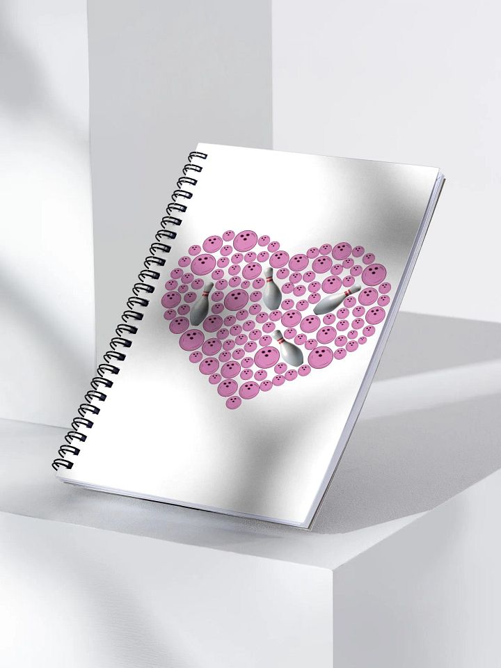 Heart Bowling Strikes Notebook product image (2)