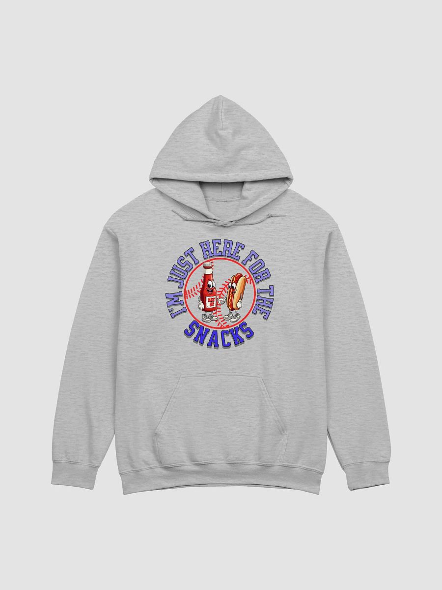 Im Just Here For The Snacks Baseball Saucy Shake Hoodie product image (25)