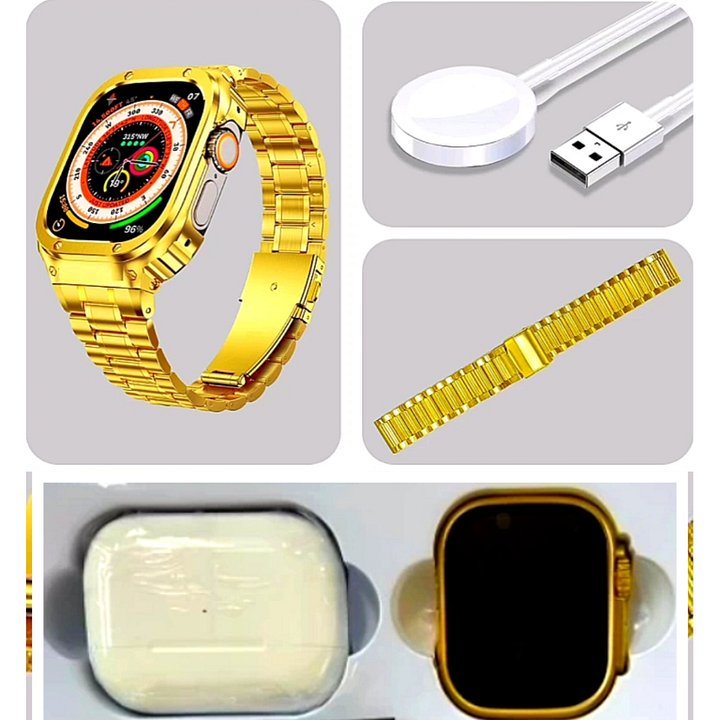 Apple Watch Ultra with MagSafe and Airpods pro (Clone) True Wireless product image (1)