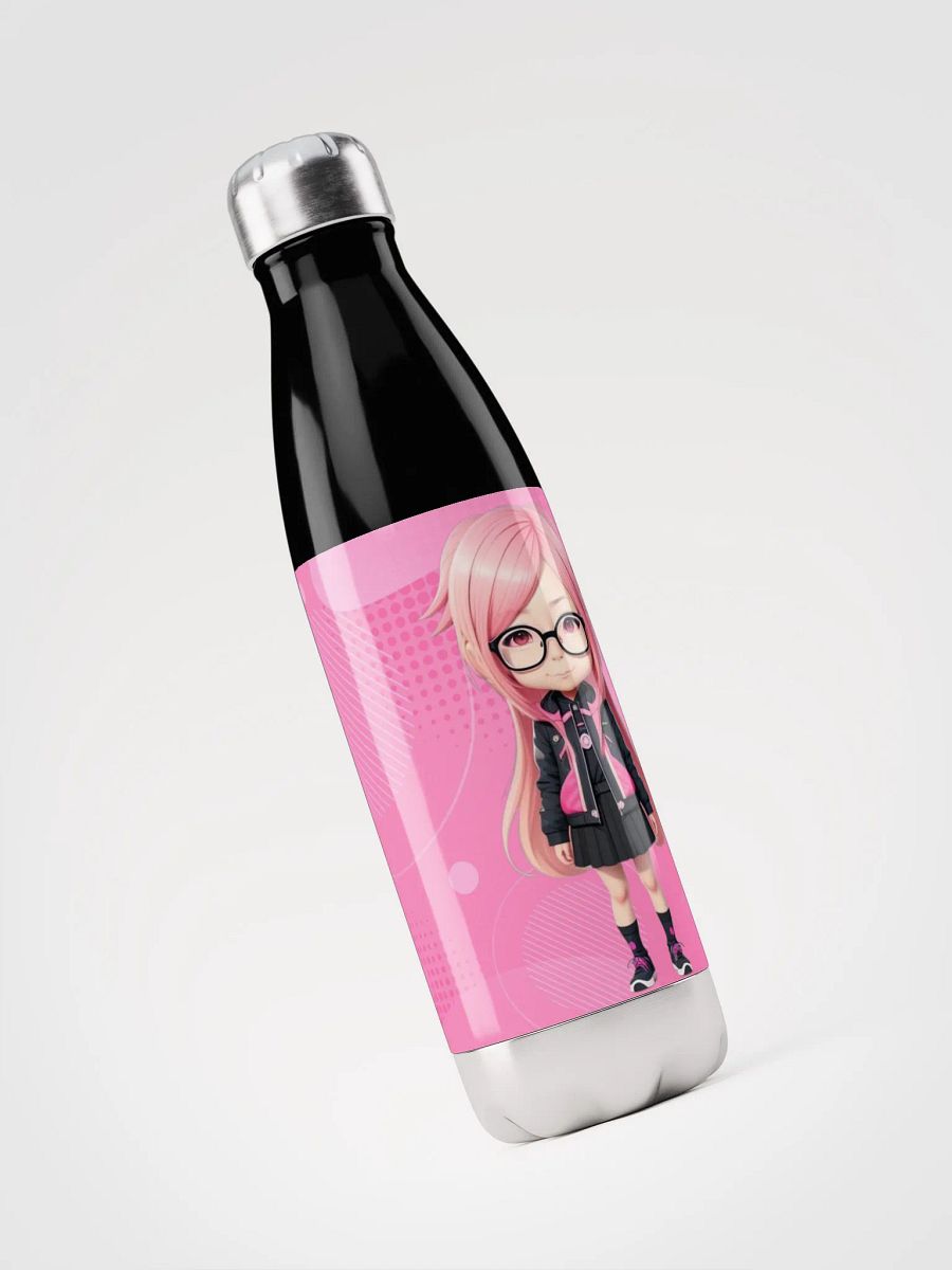 (PINK CHIBI) K Stainless Steel Water Bottle product image (3)