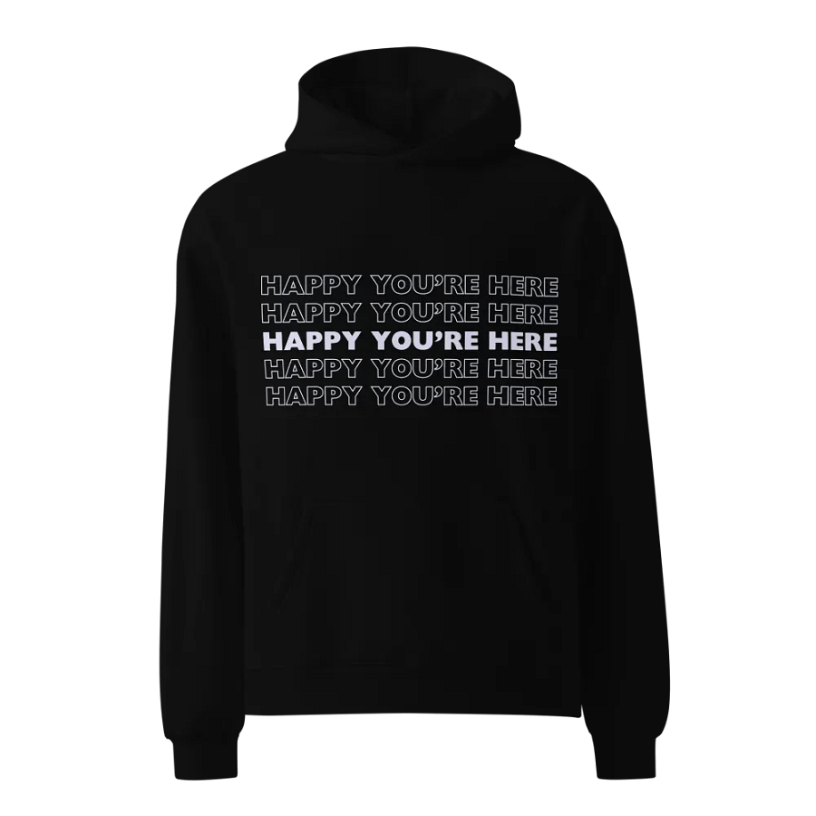 Happy You're Here Oversized Hoodie product image (11)