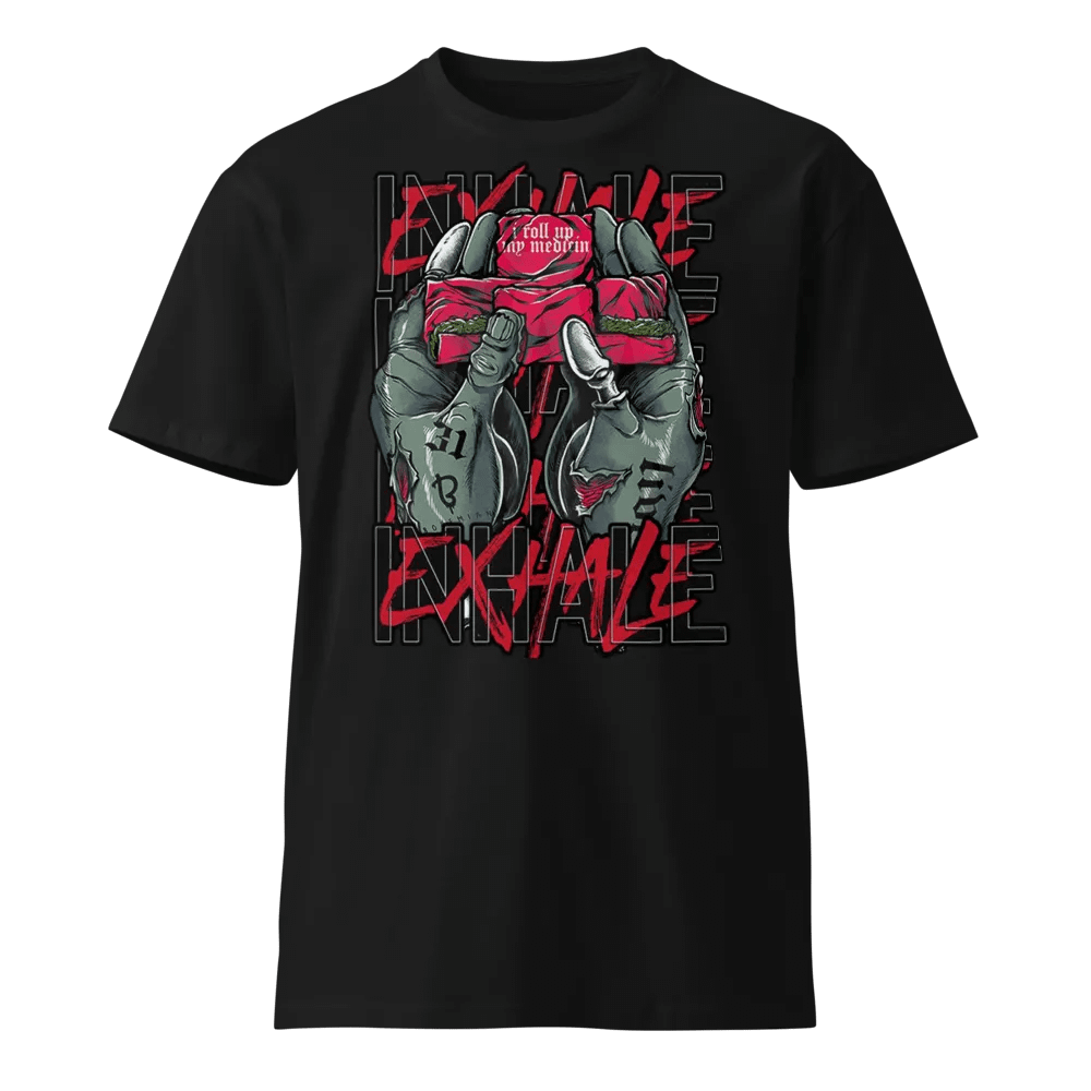 Inhale Exhale Unisex Premium T-Shirt product image (16)