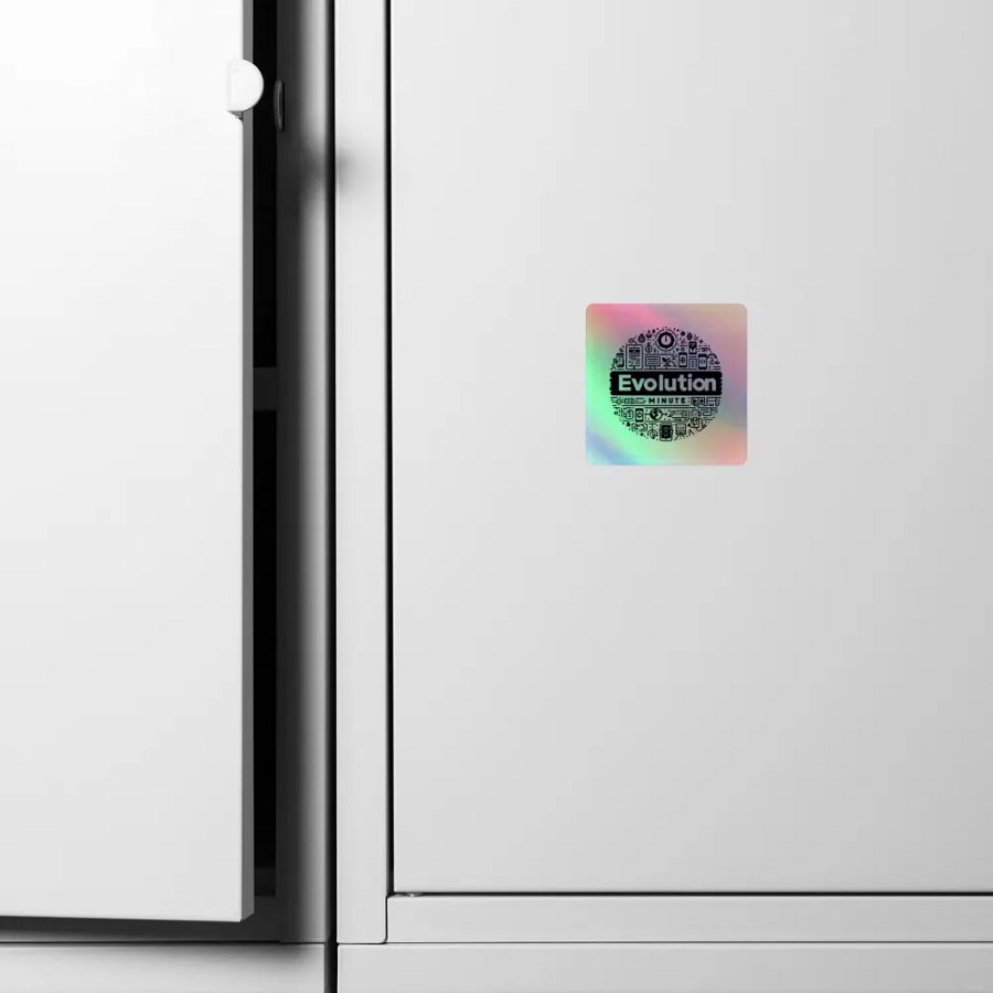 Evolutionary Holographic Tech Sticker Set product image (6)