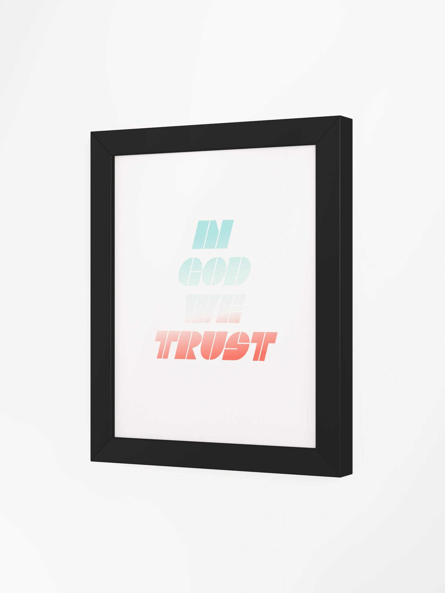 In God We Trust Wall Art Print product image (3)