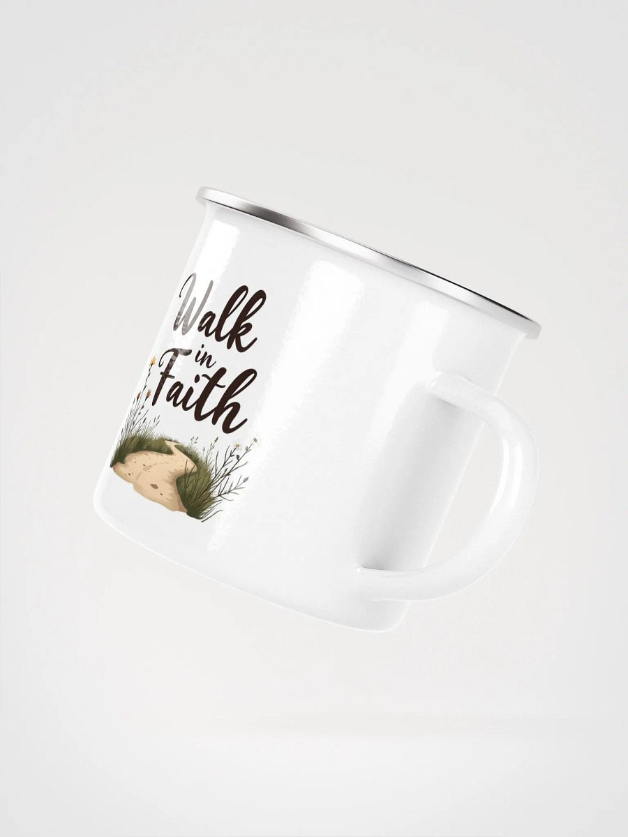 Faithful Path Enamel Mug product image (3)