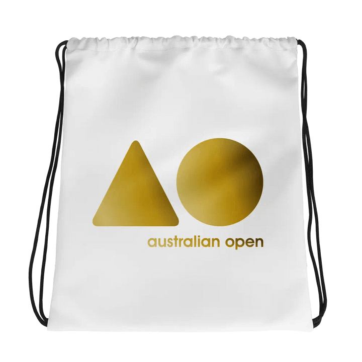 AUSTRALIAN OPEN All-Over Drawstring Bag product image (1)