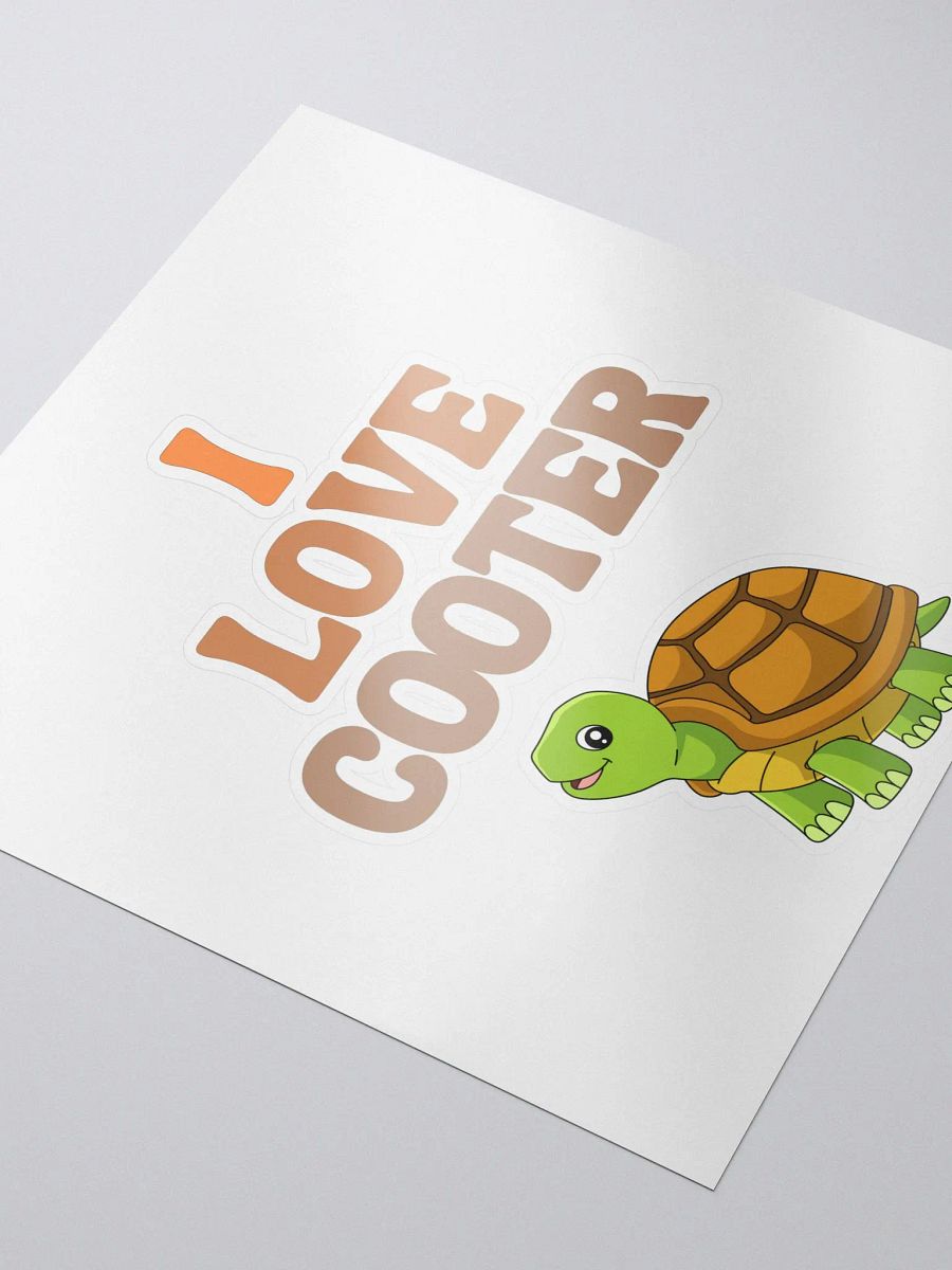 I love cooter sticker product image (3)