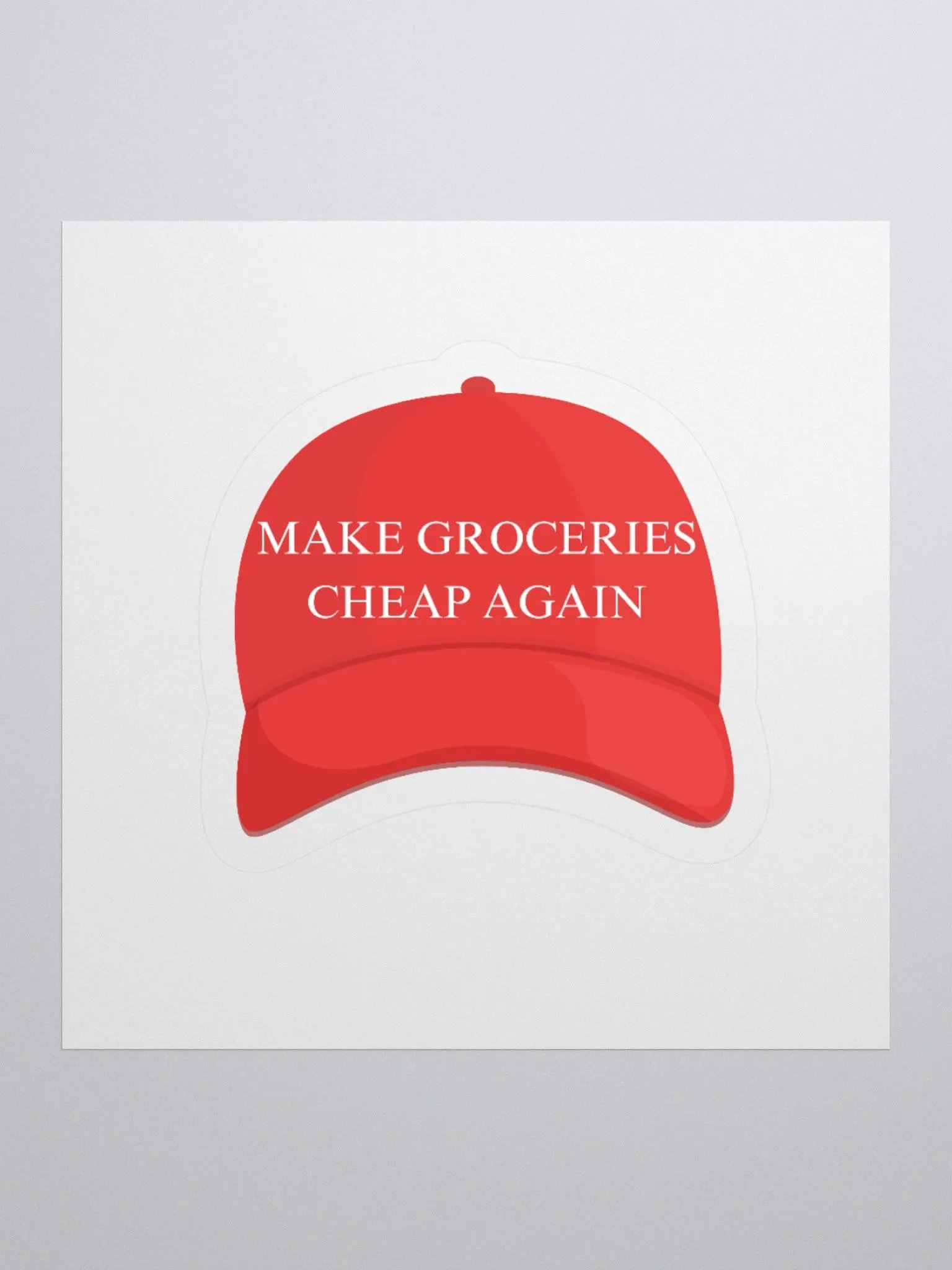Grocery Revolution Cap Stickers product image (1)