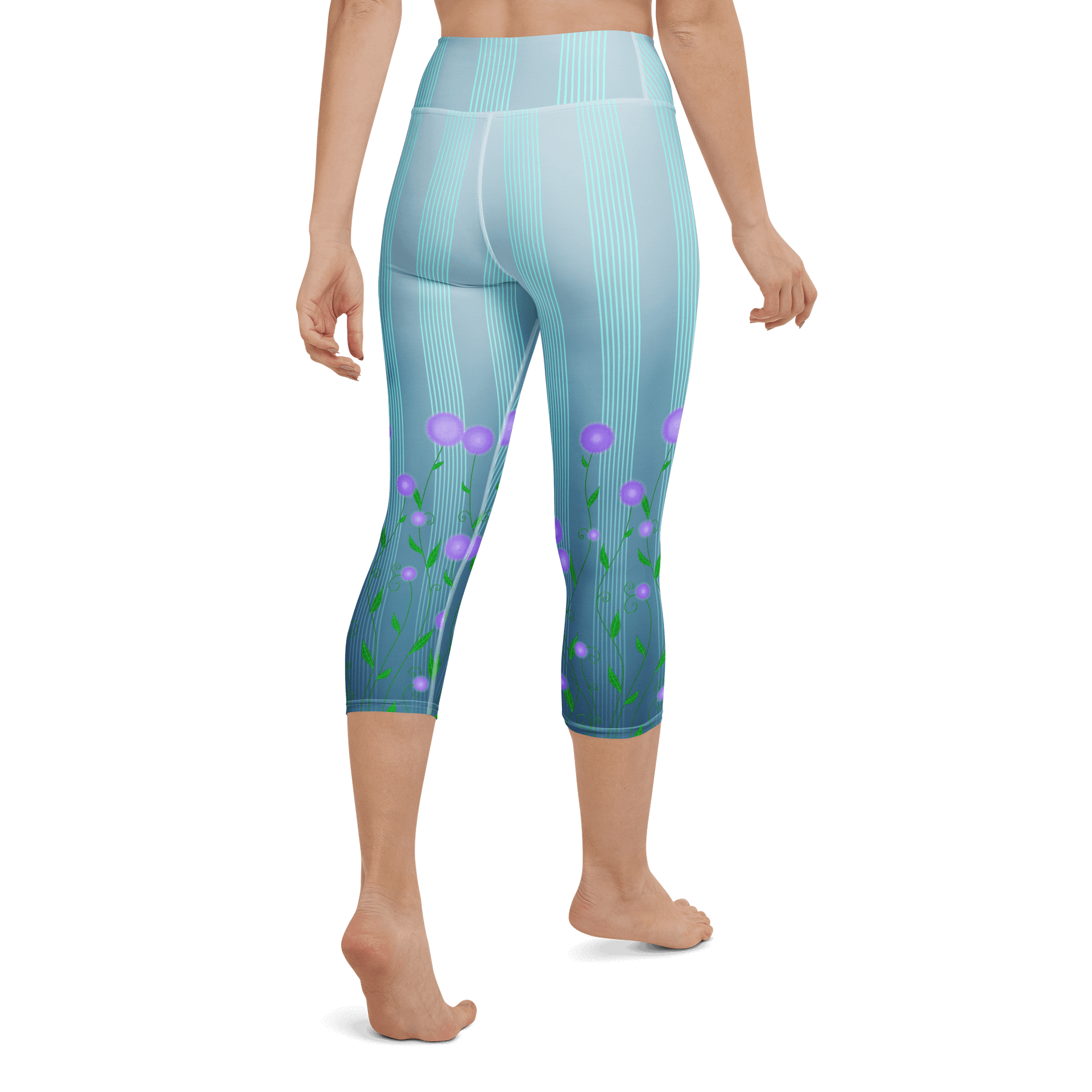 Spring Blooms Capri Leggings product image (3)