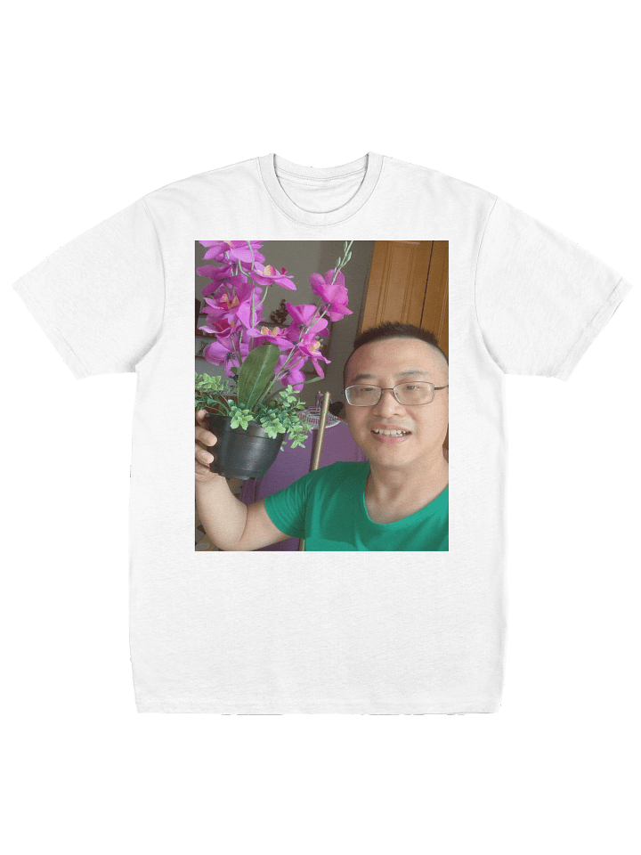 Cotton Heritage Men's Premium Heavyweight Tee: nice flower product image (3)