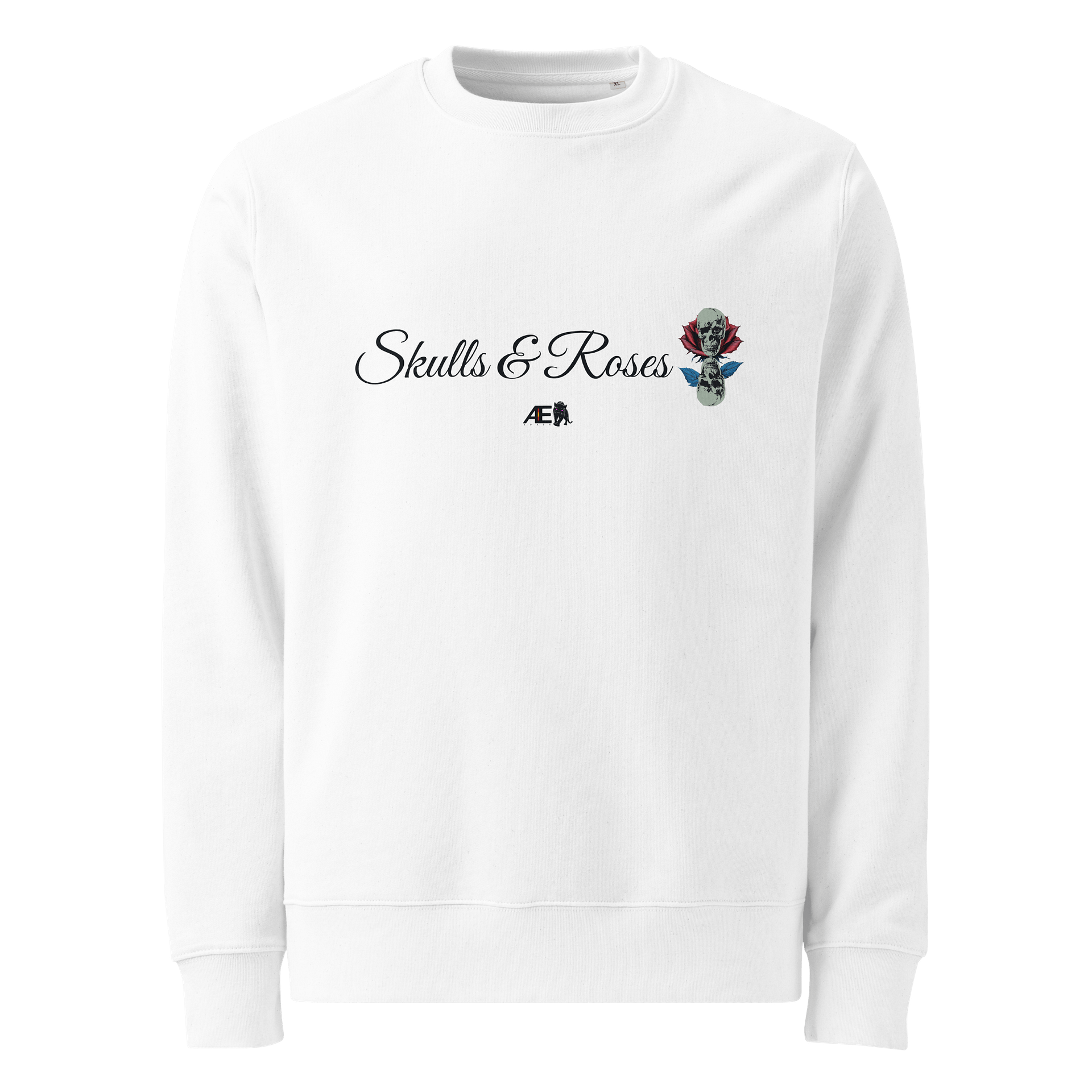 "Skulls & Roses" Sweatshirt: Beauty, Edge & Rebellion. 💀🌹 product image (9)