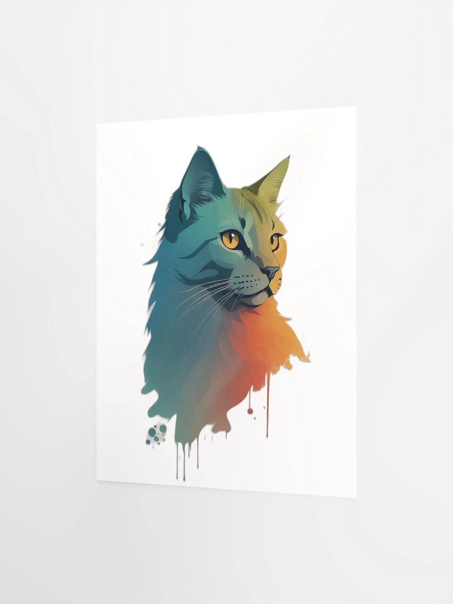 Vibrant Cat's Gaze Poster product image (2)