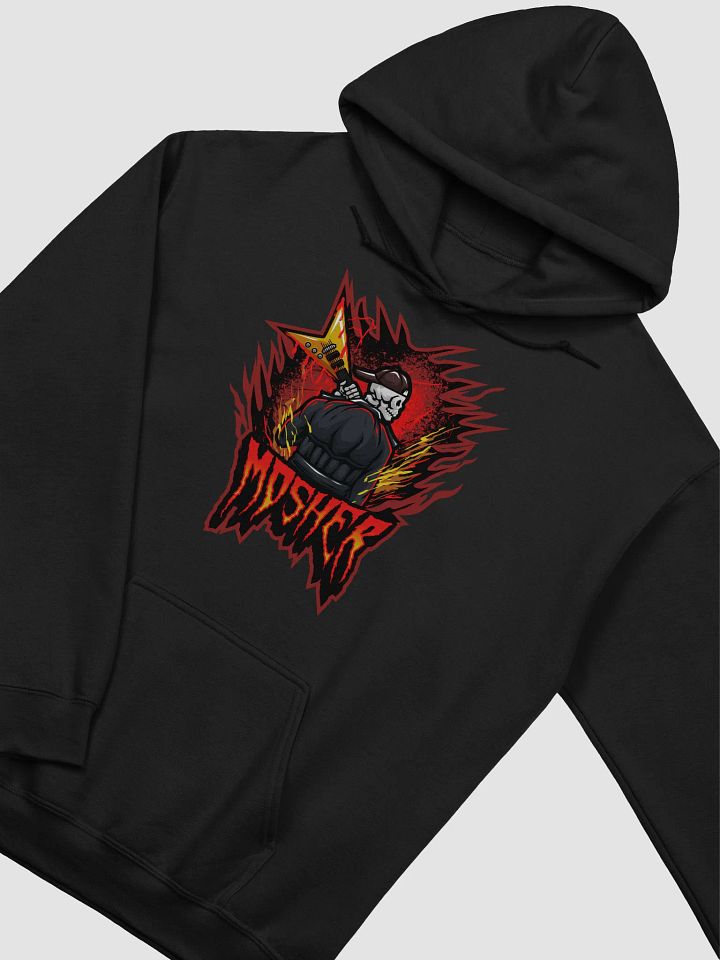 MOSHER GUITAR LOGO HOODIE product image (2)