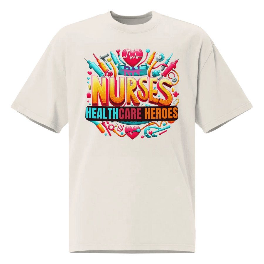 Healthcare Heroes Tribute Oversized T-Shirt product image (1)