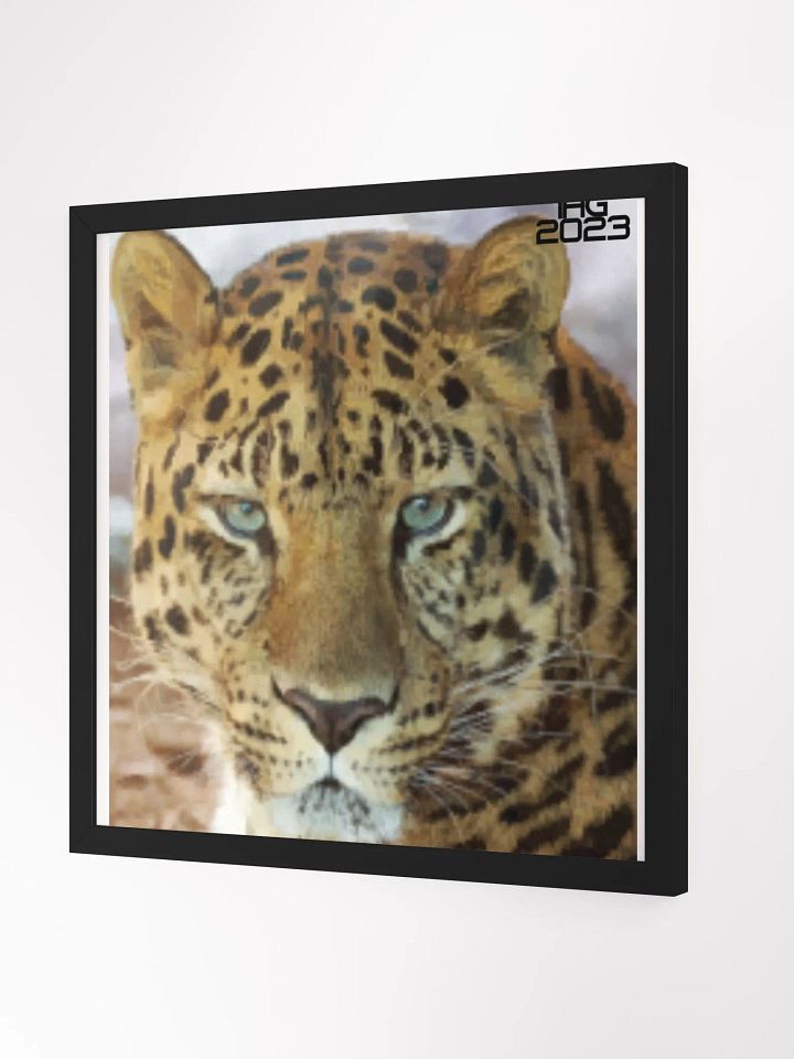 Leopard Digital Drawing Framed Print product image (2)