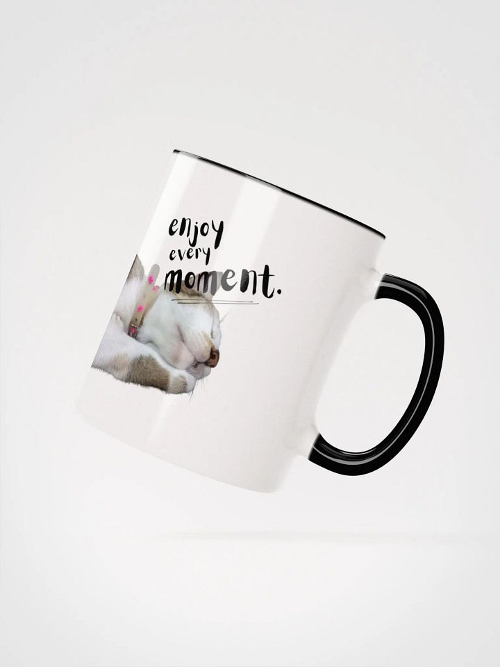 Enjoy Every Moment glossy mug with color product image (22)