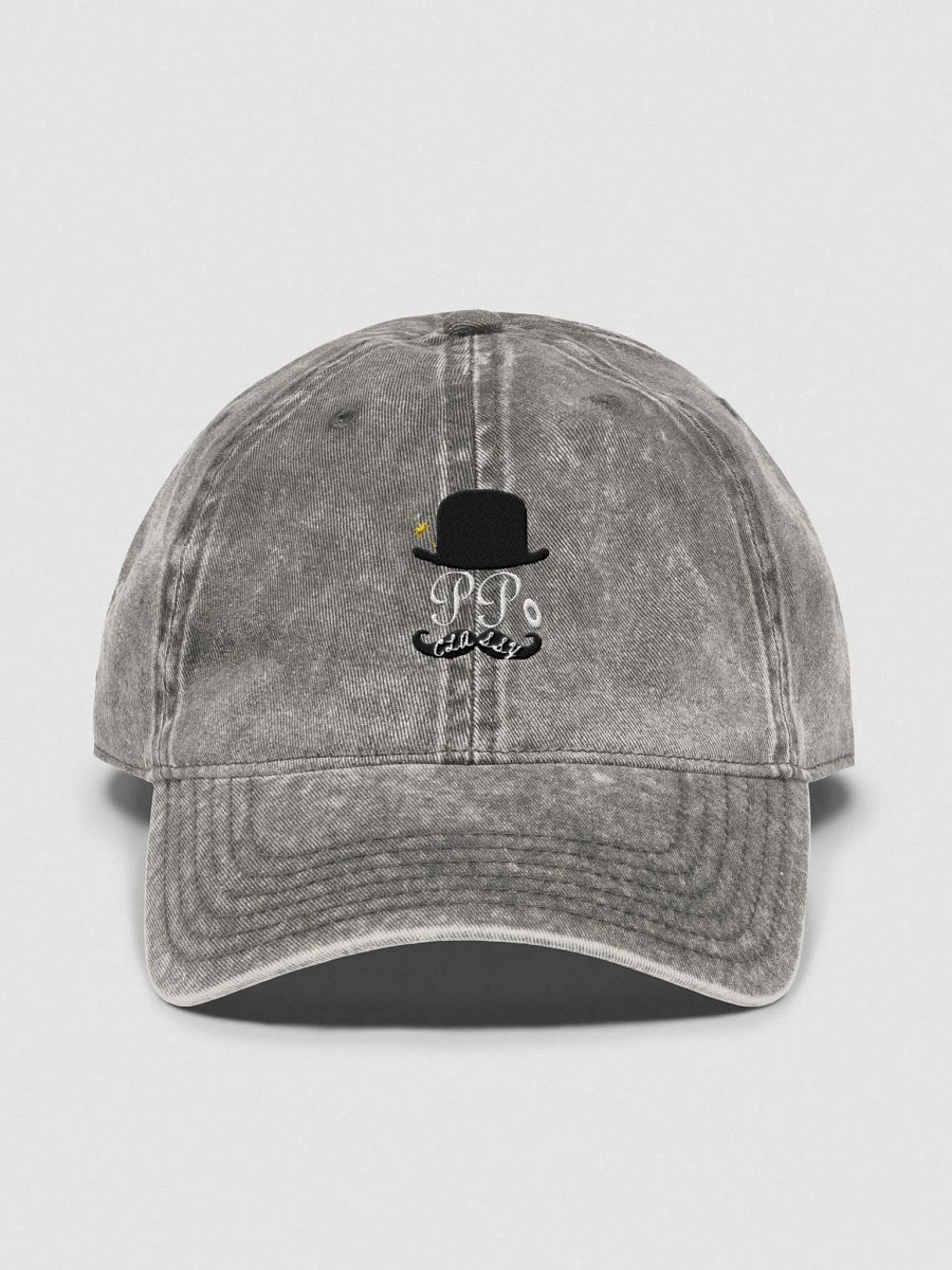 Poop Pees Classy Logo Denim Vintage Hat product image (8)