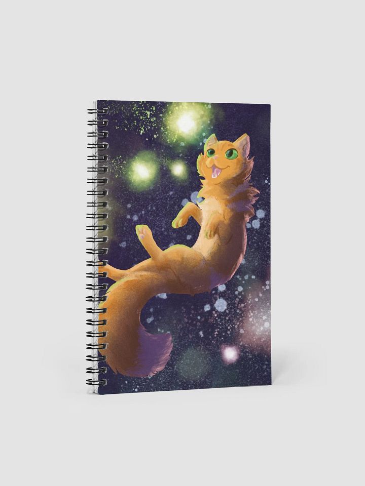 Space Cat Spiral-bound Notebook product image (1)