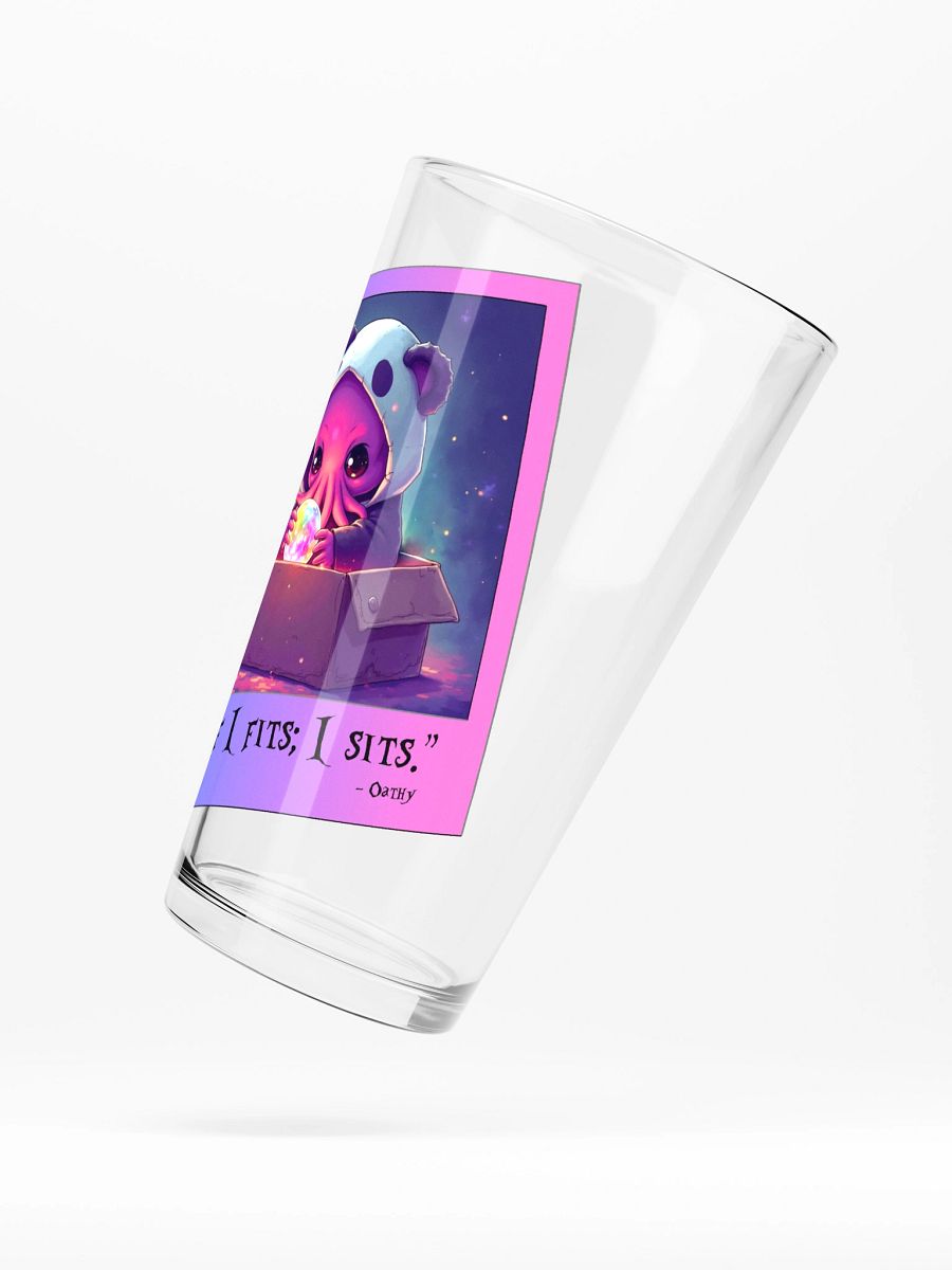 If I Fits; I Sits! Pint Glass product image (5)