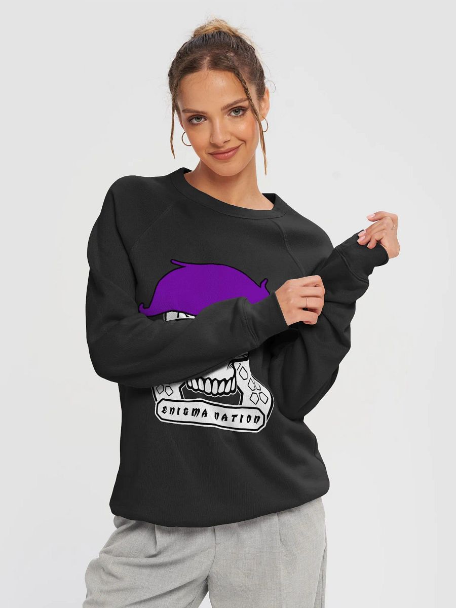 Enigma Nation Bella+Canvas Unisex Sponge Fleece Raglan Sweatshirt product image (12)
