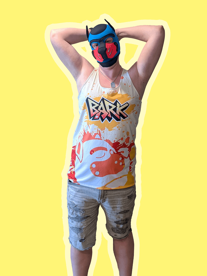Stray Tank - Bark - Sunset Yellow Orange Red product image (1)