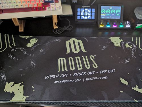 420 was awesome! Shout-out to the roommate @trevordent25 for grabbing me a @modus.brand mouse pad from @xhalecityonline woooo