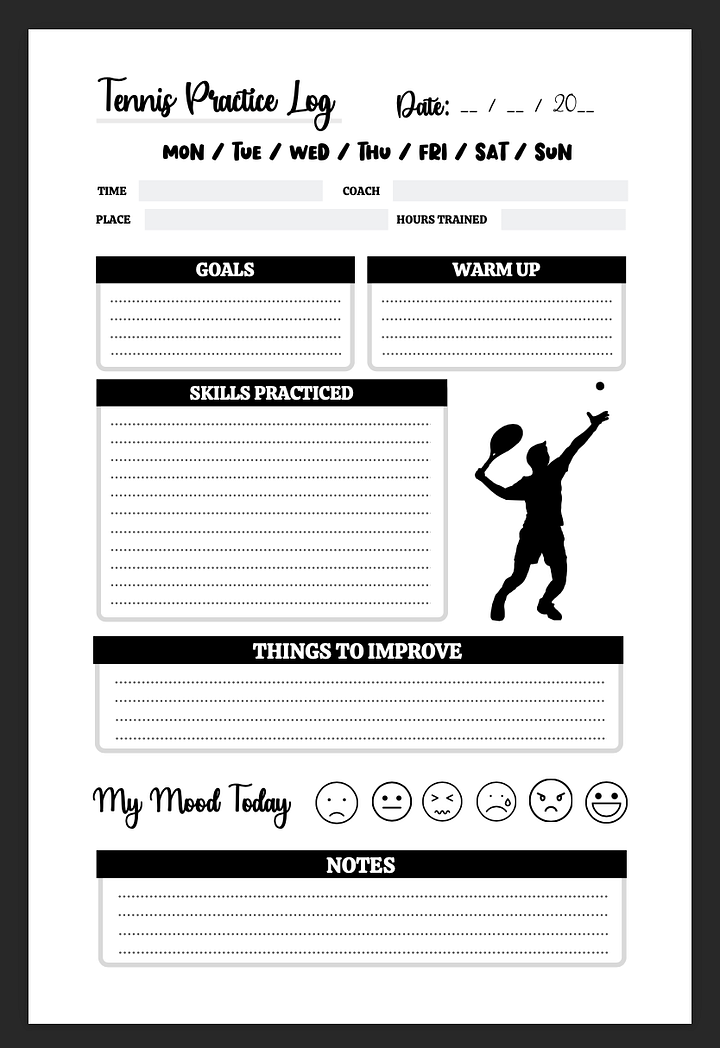 Tennis Playbook / Tennis-Practice .zip product image (2)