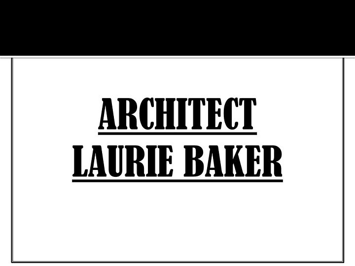Laurie Baker: The Pioneer of Sustainable Architecture | A Comprehensive Presentation for Architecture Students . #LaurieBaker product image (1)