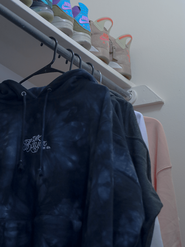 Inklayer Art Co. Tie Die Hoodie product image (1)