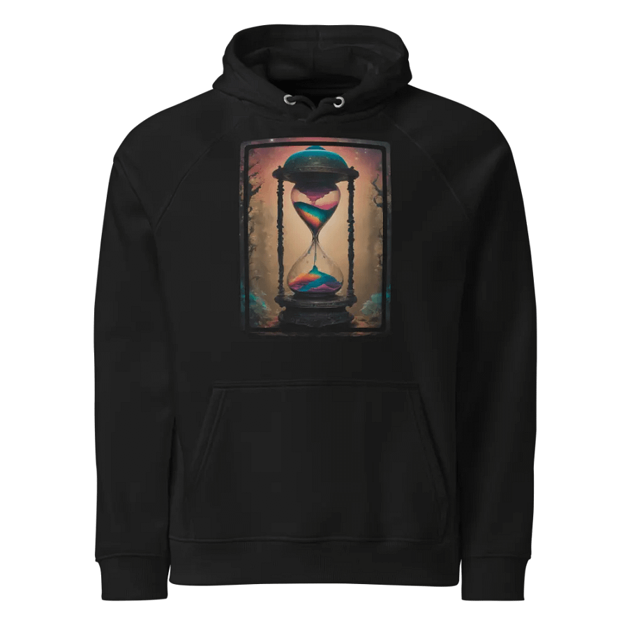 [Memento Mori] Unisex Eco Raglan Hoodie product image (1)