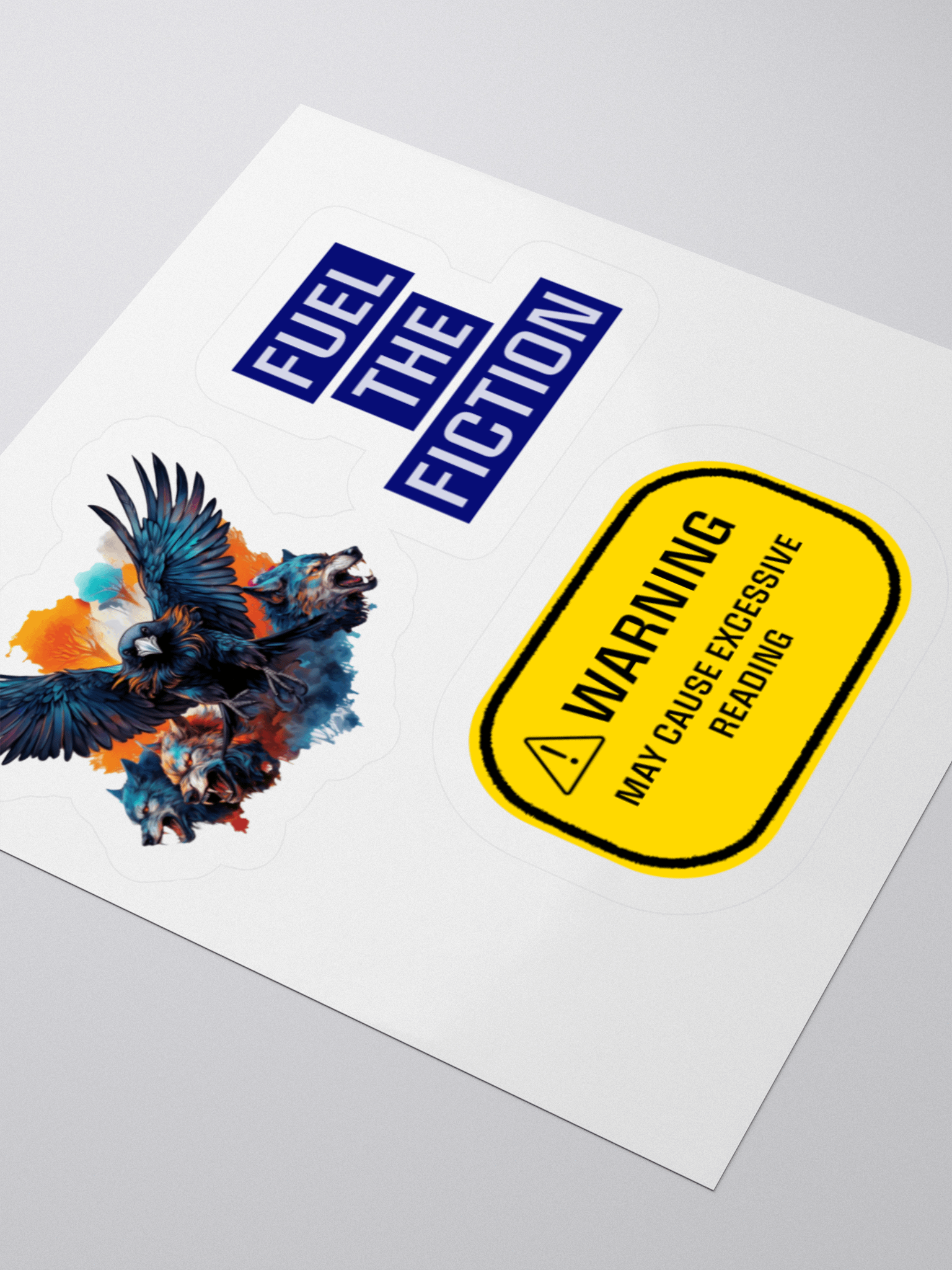 Wolves and Raven stickers product image (3)