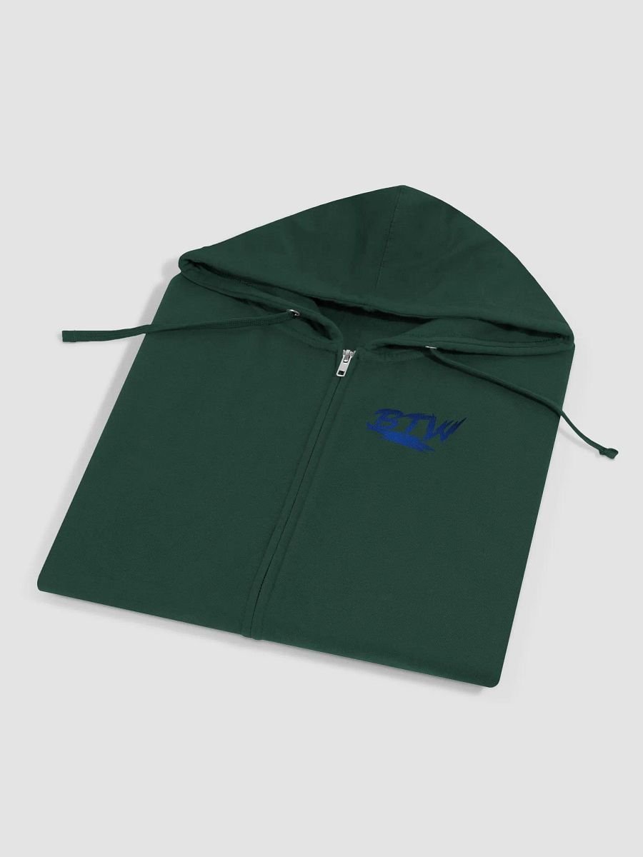 BTW Mens fleece zip up hoodie product image (15)