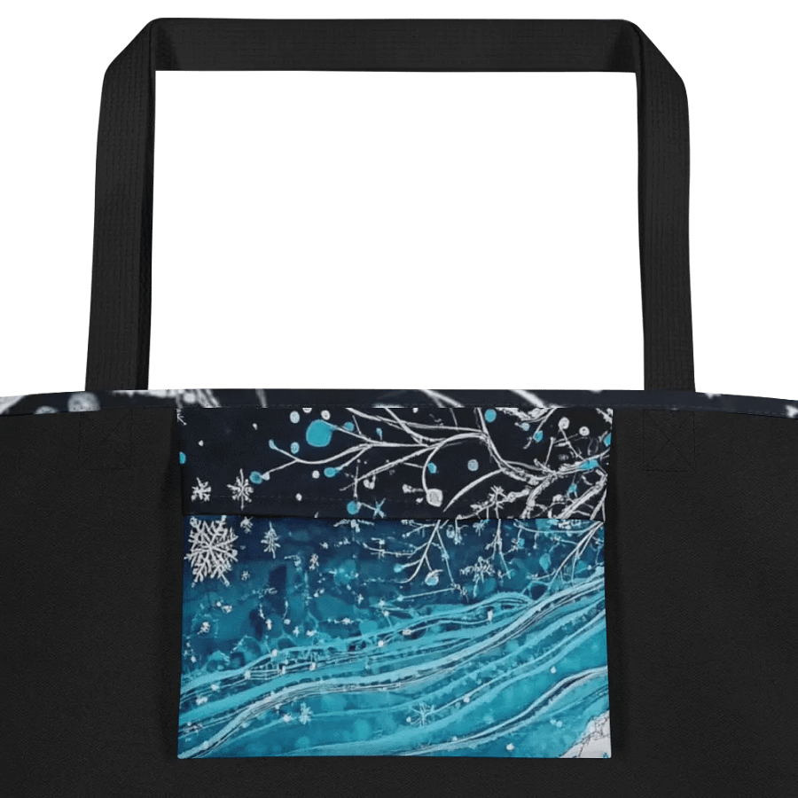 Winter Frost, Large Tote Bag W/Pocket product image (4)