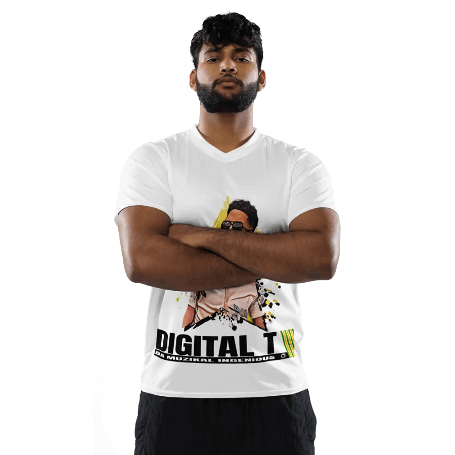 Digi Jersey All Over V neck Shirt (UNISEX) product image (5)