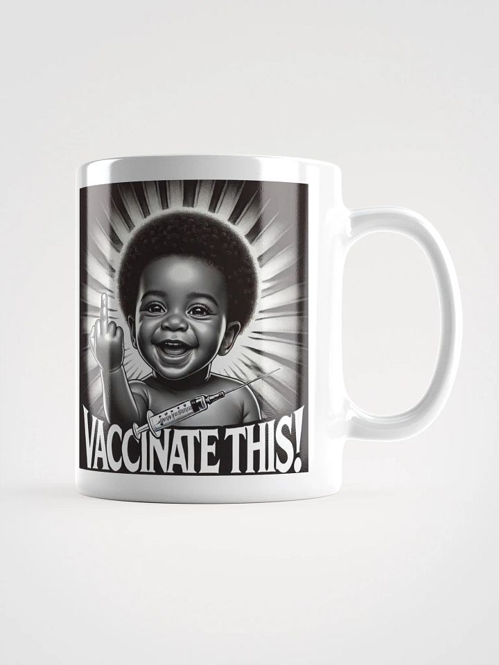 VACCINATE THIS! (BLK BABY) MUG product image (2)