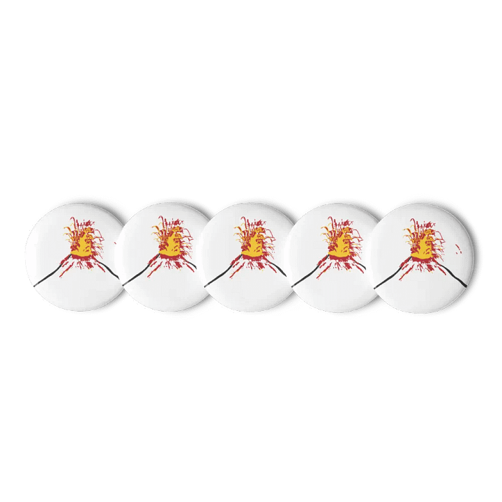 Volcano Label Pins product image (1)