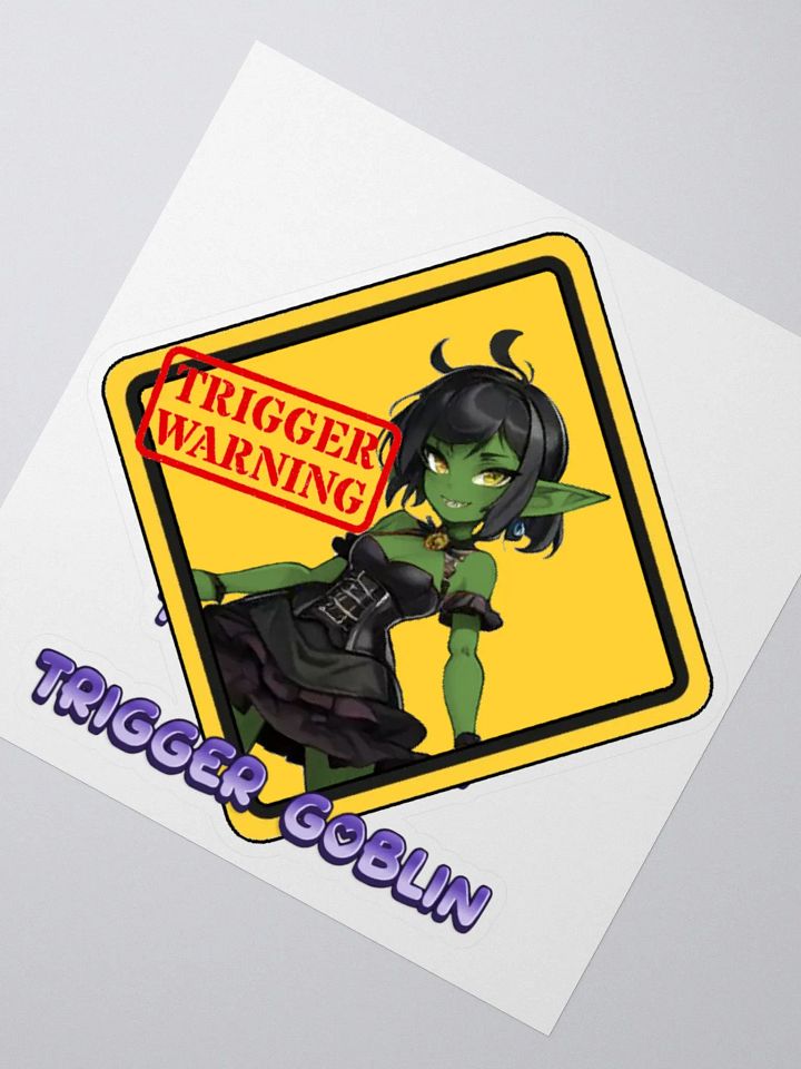 Warning: Trigger Goblin Sticker Set product image (2)