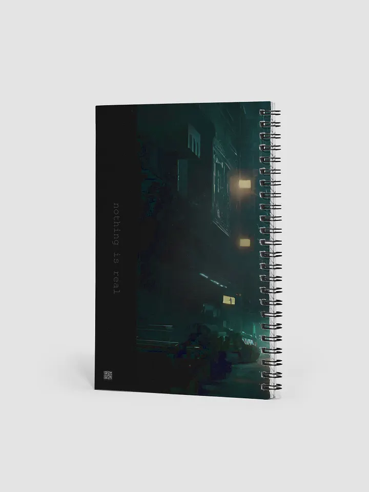"falling fwd" Grid Paper Notebook product image (2)
