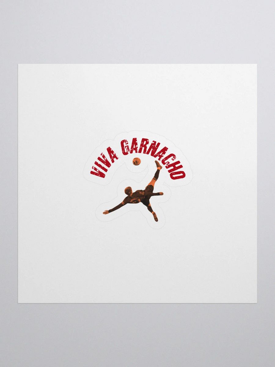 VIVA GARNACHO - Soccer Player Kiss Cut Stickers product image (1)